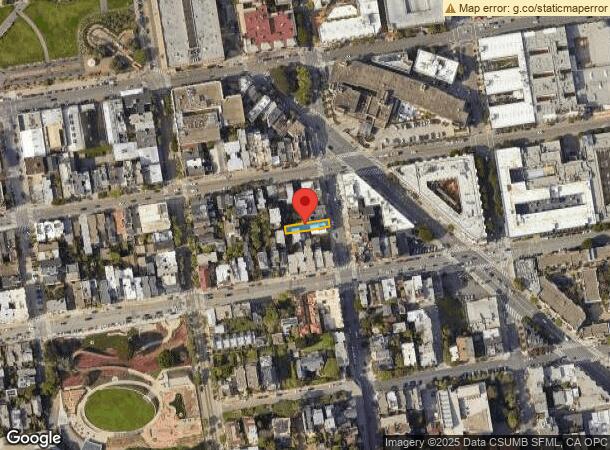  2639 Leavenworth St, San Francisco, CA Parcel Map