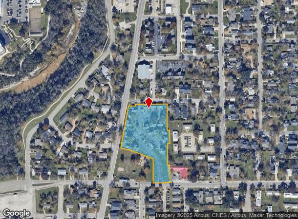  708 W 15Th St, Georgetown, TX Parcel Map