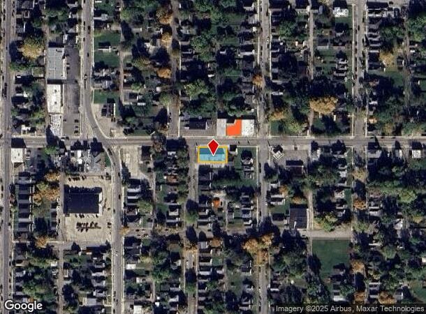  1001 S E St, Richmond, IN Parcel Map