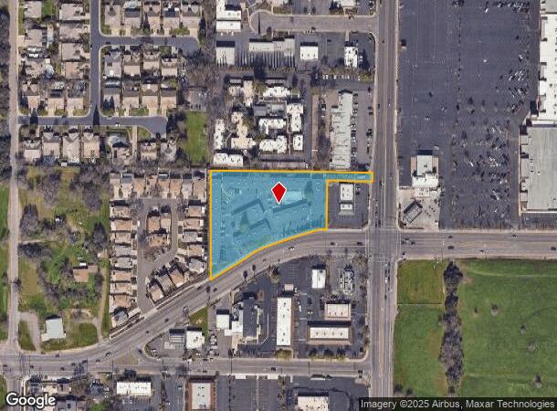  5801 Winding Way, Carmichael, CA Parcel Map