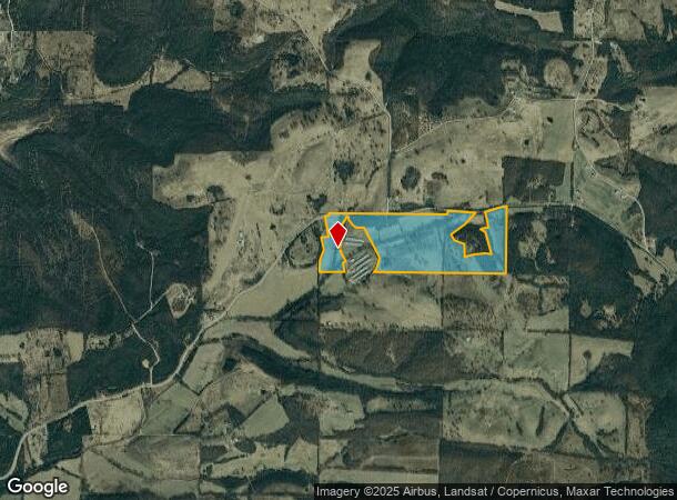 Mc2059 Or Highway 268 S Rd, Lead Hill, AR Parcel Map