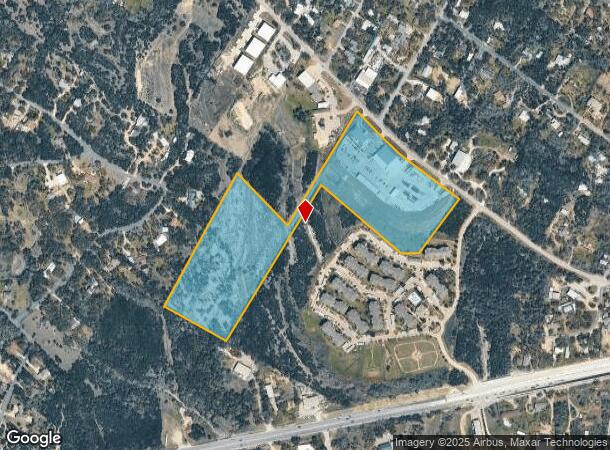  9115 Circle Dr, Austin, TX Parcel Map