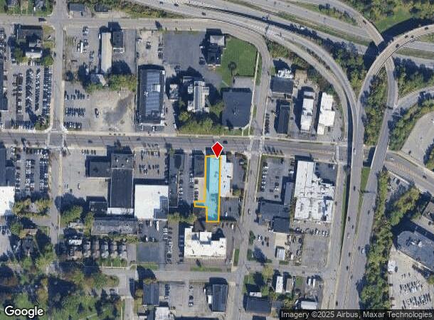 615 W Genesee St, Syracuse, NY Parcel Map