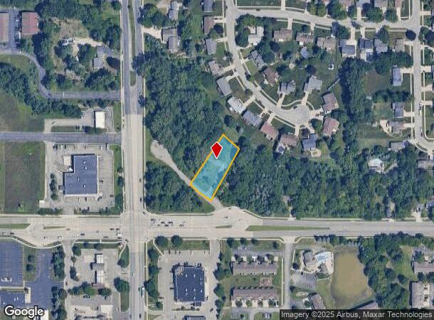  1645 60Th St Se, Grand Rapids, MI Parcel Map
