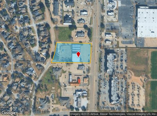 4940 S Cooper St, Arlington, TX Parcel Map