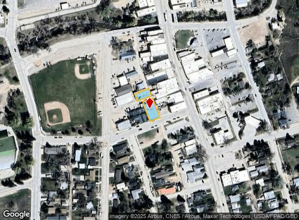66 W Angus St, Buffalo, WY Parcel Map