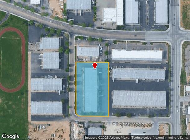 598 N Dupont Ave, Boise, ID Parcel Map