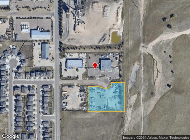  8145 Sandy Ct, Colorado Springs, CO Parcel Map