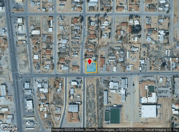 401 Talbot Ave, Canutillo, TX Parcel Map