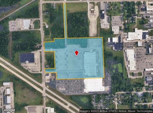 1179 32Nd St, Port Huron, MI Parcel Map