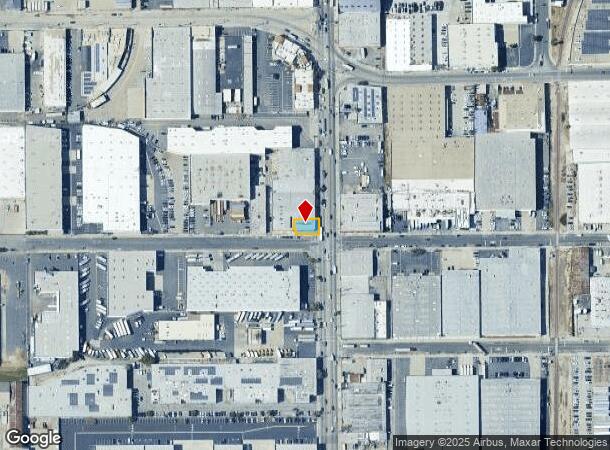  2675 S Santa Fe Ave, Vernon, CA Parcel Map