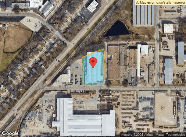  3000 W Pafford St, Fort Worth, TX Parcel Map