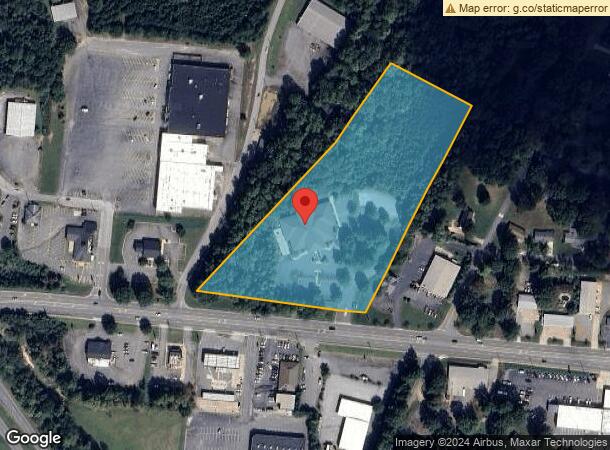  640 Oak St, Forest City, NC Parcel Map