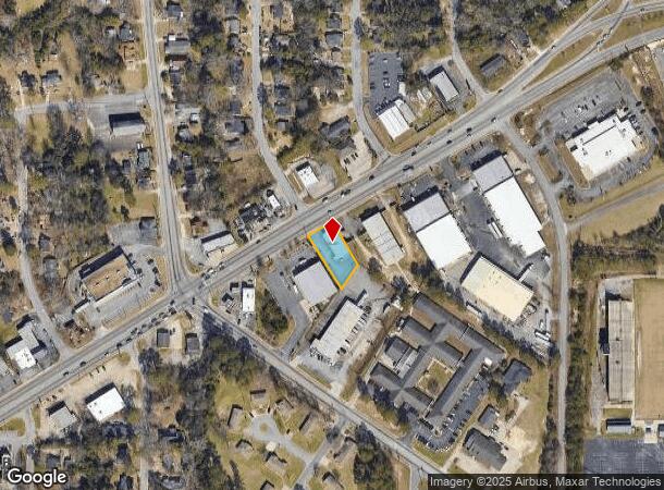  3186 Mercer University Dr, Macon, GA Parcel Map
