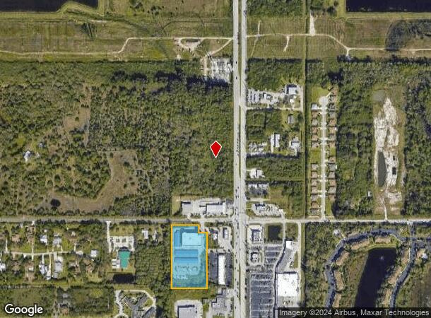  605 Kitterman Rd, Port Saint Lucie, FL Parcel Map