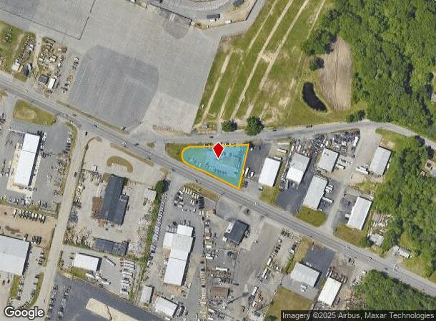  1810 Fall River Ave, Seekonk, MA Parcel Map