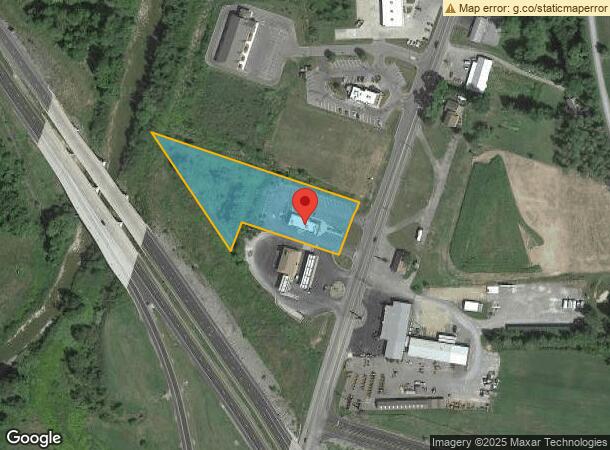  1672 S Main St, Mansfield, PA Parcel Map