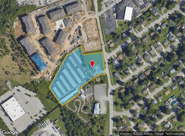  4701 Hamburg Pike, Jeffersonville, IN Parcel Map