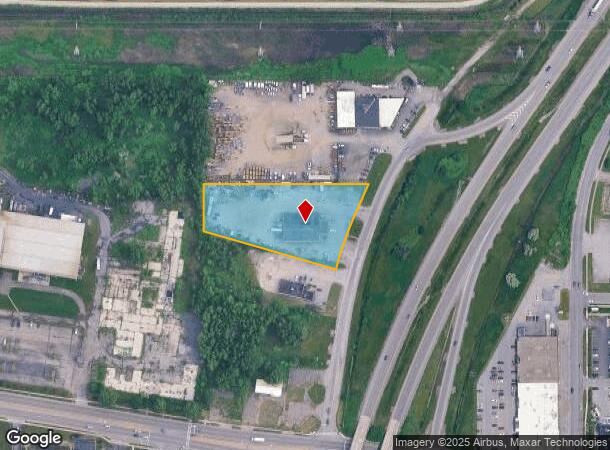  1100 Connecting Rd, Niagara Falls, NY Parcel Map