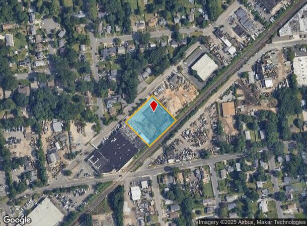  160 Railroad St, Huntington Station, NY Parcel Map