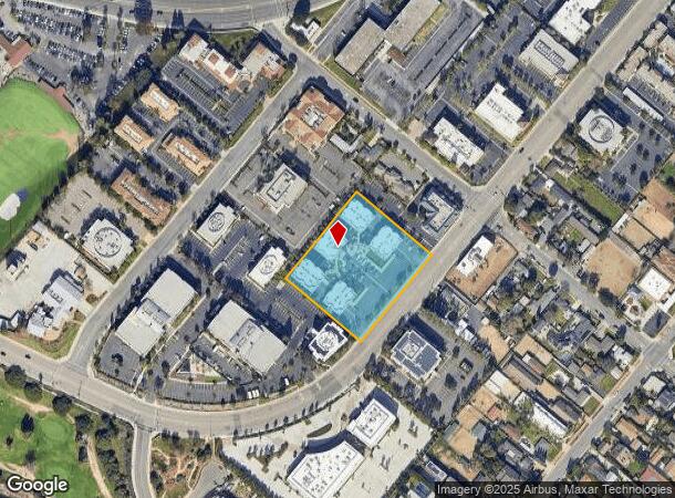 20311 Sw Birch St, Newport Beach, CA Parcel Map