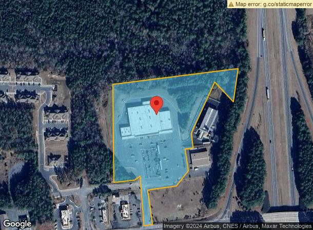  521-533 E Main St, Biscoe, NC Parcel Map