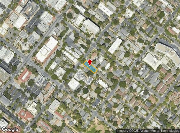  454 Forest Ave, Palo Alto, CA Parcel Map