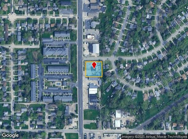  4761 N Franklin Rd, Indianapolis, IN Parcel Map