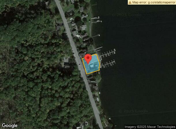  5909 W Lake Rd, Conesus, NY Parcel Map