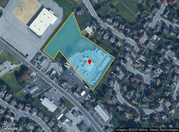  1685 W Main St, Ephrata, PA Parcel Map