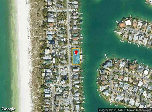  2701 Pass A Grille Way, St Pete Beach, FL Parcel Map