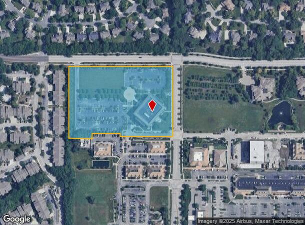  5000 W 134Th St, Leawood, KS Parcel Map