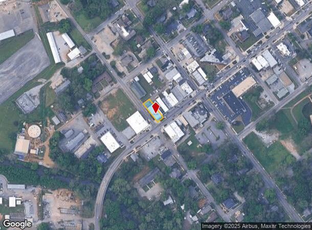 603 Main St, Montevallo, AL Parcel Map