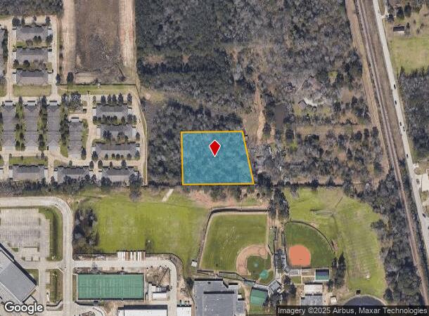  2865 Mccowan St, Conroe, TX Parcel Map