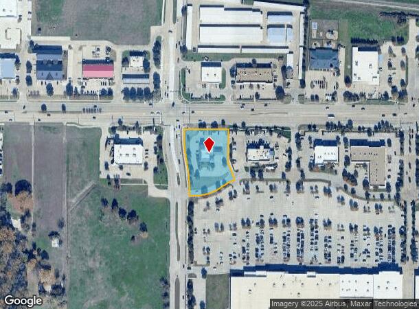  3490 W Fm 544 Rd, Wylie, TX Parcel Map