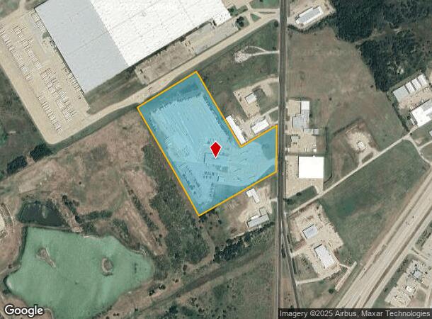  2450 S Business 45, Corsicana, TX Parcel Map