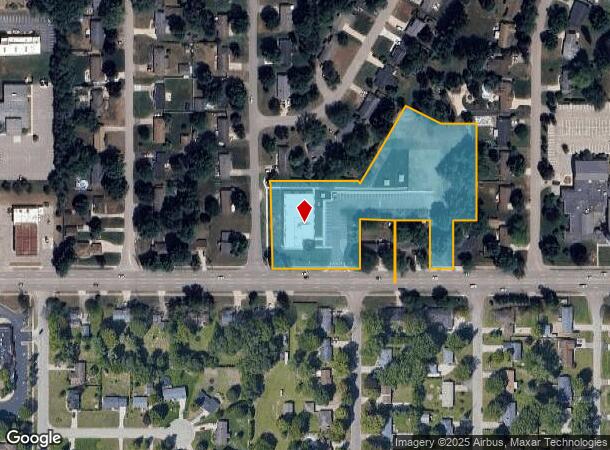 1675 Baldwin St, Jenison, MI Parcel Map