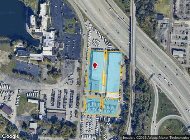  520 Marriott Dr, Clarksville, IN Parcel Map