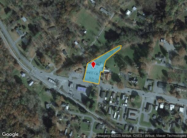 233 Nicholas St, Rupert, WV Parcel Map