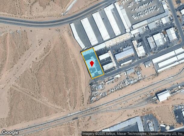  1650 Foothill Dr, Boulder City, NV Parcel Map