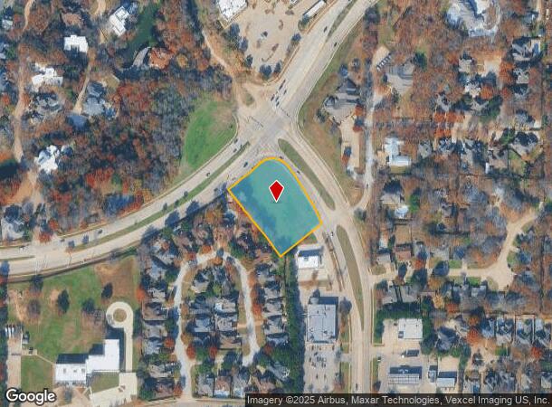  2500 Ballpark Way, Arlington, TX Parcel Map