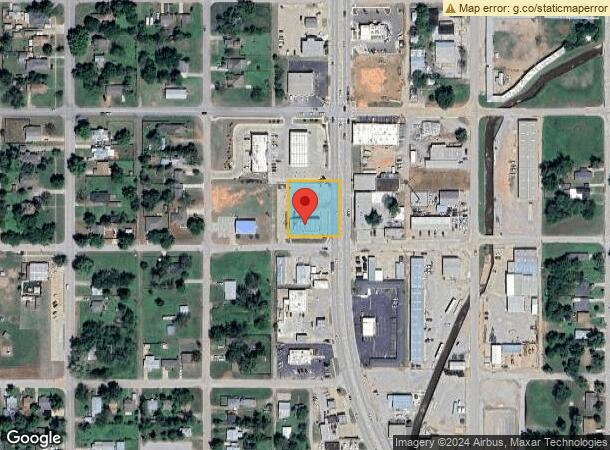  1228 S 4Th St, Chickasha, OK Parcel Map