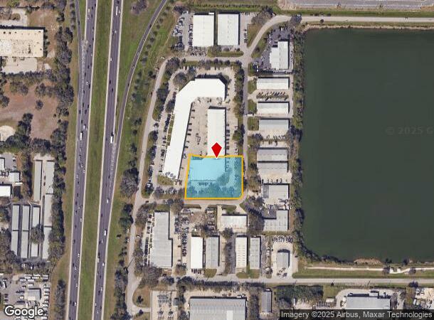 434 Interstate Ct, Sarasota, FL Parcel Map