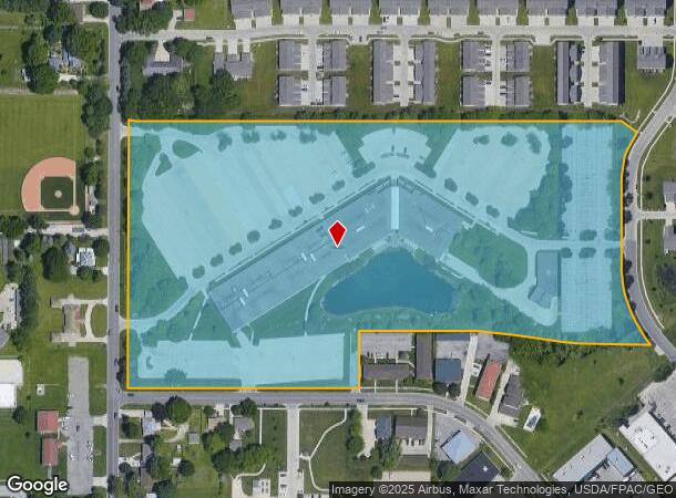 3451 Hammond Ave, Waterloo, IA Parcel Map