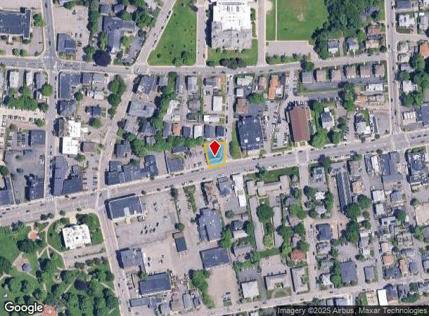  551 Main St, Waltham, MA Parcel Map