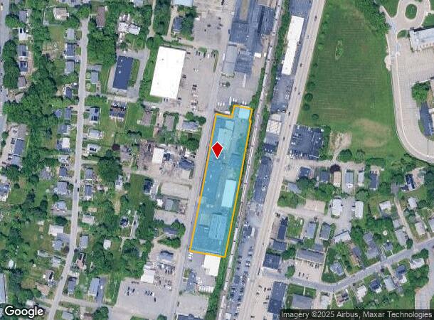  40 Rockdale St, Worcester, MA Parcel Map