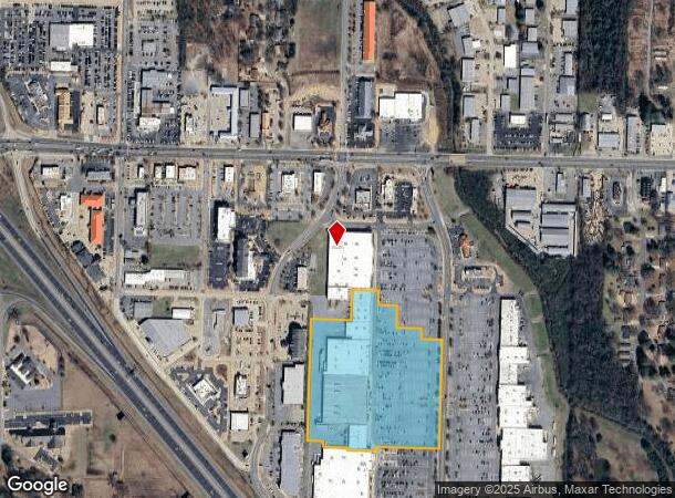 601 Elsinger Blvd, Conway, AR Parcel Map