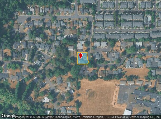  17344 Sw Merlo Rd, Beaverton, OR Parcel Map