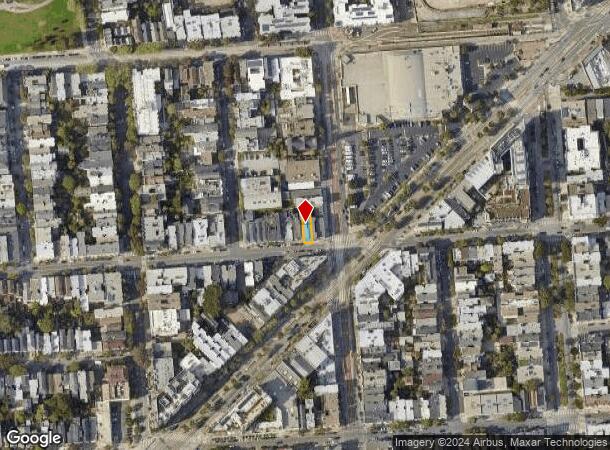  708 14Th St, San Francisco, CA Parcel Map