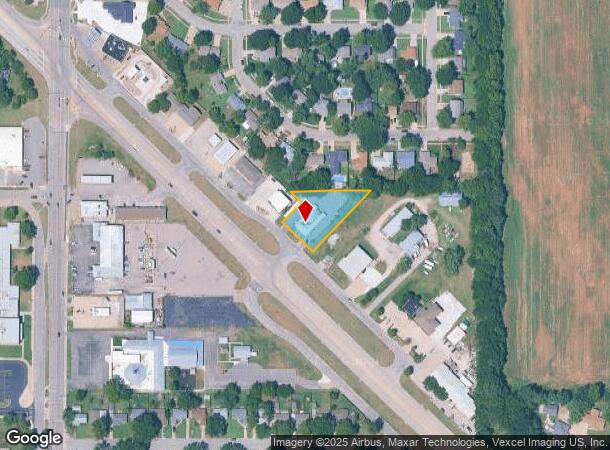 1024 Se Louis Dr, Mulvane, KS Parcel Map